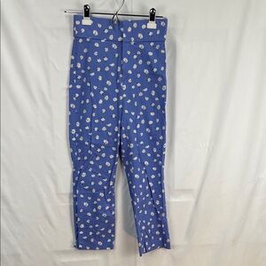 Zara - Women’s Pants - Blue/Purple - Daisy - Size XS